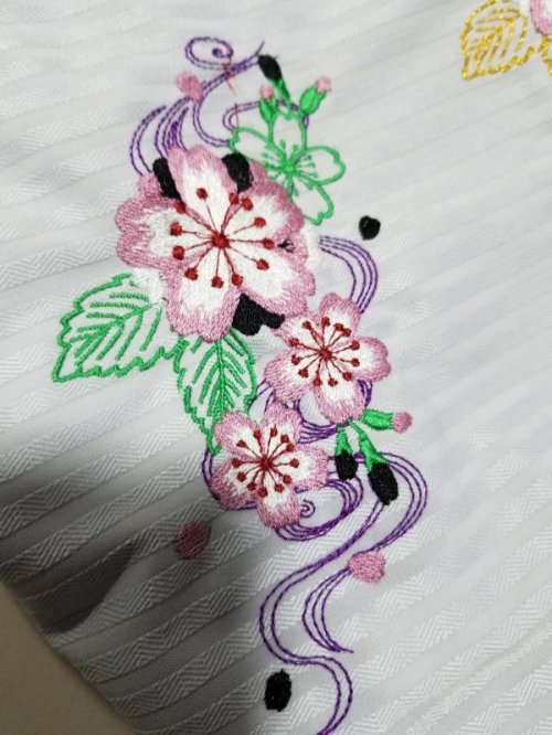 刺繡花１