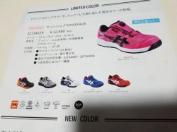画像1: 限定カラー☆アシックス安全靴CP209BOA