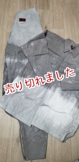 画像: 染物/グレー【カセヤマ】トビシャツ/超超ロング八分