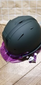 画像: ◆特注品◆ヘルメット黒つや消し【現品限り】