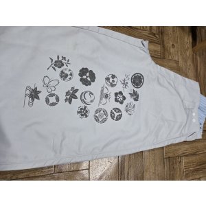 画像: プリント★寅壱2150【カラー37超超ロング八分90cm】